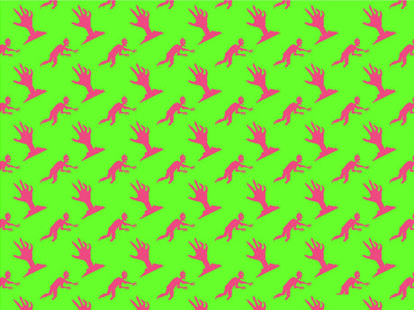 Neon Frights Zombie Vinyl Wrap Pattern~Rwraps Series 914 Digitally Printed Vinyl Wrap~0