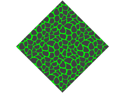 Neon Giraffe Vinyl Wrap Pattern