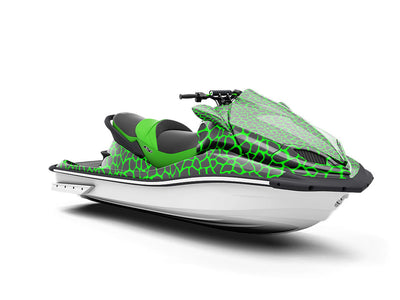 Neon Giraffe Jet Ski Vinyl Customized Wrap
