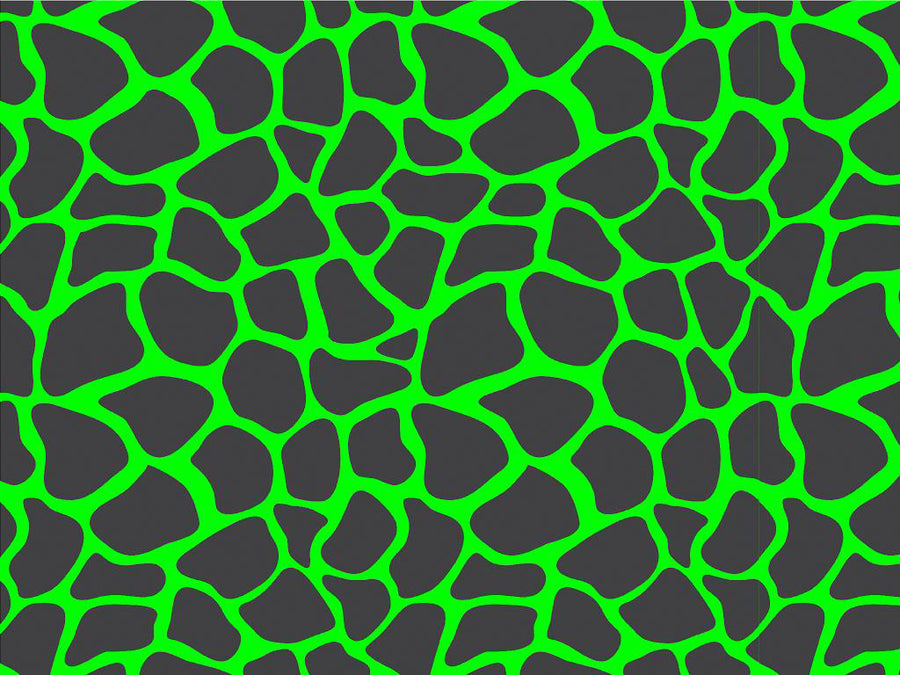 Neon Giraffe Vinyl Wrap Pattern~Rwraps Series 914 Digitally Printed Vinyl Wrap~0