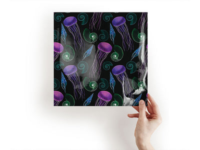 neon jellies salt water Craft Sheets