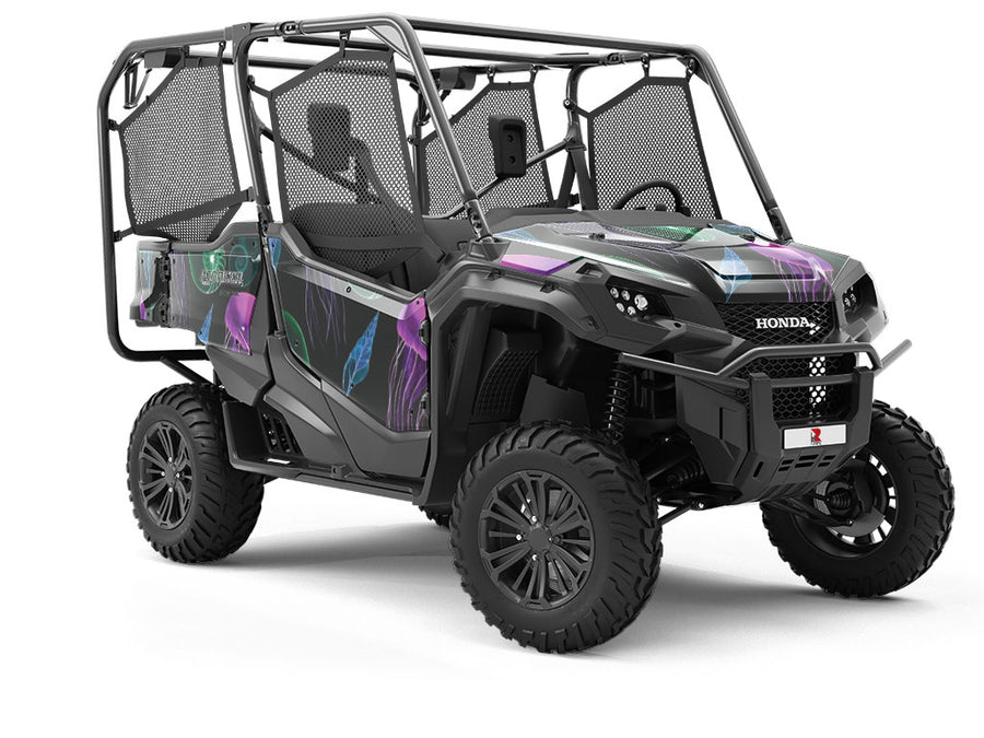 Neon Jellies Marine Life Utility Vehicle Vinyl Wrap