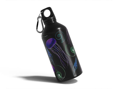 neon jellies salt water Water Bottle DIY Stickers