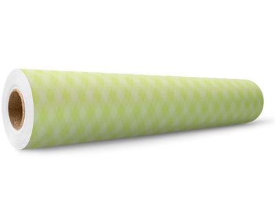 Neon Lemon Argyle Wrap Film Wholesale Roll~Rwraps Series 914 Digitally Printed Vinyl Roll~5
