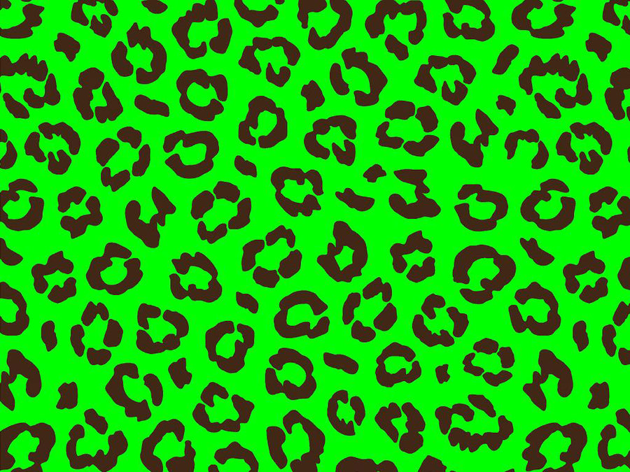 Neon Leopard Vinyl Wrap Pattern~Rwraps Series 914 Digitally Printed Vinyl Wrap~0