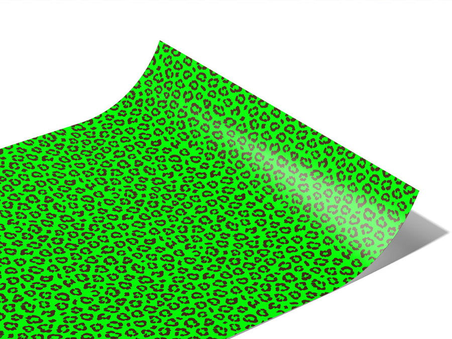 Neon Leopard Vinyl Wraps~Rwraps Series 914 Digitally Printed Vinyl Wrap~1