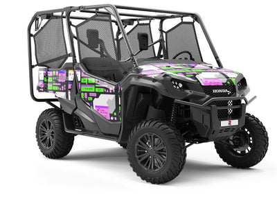 Neon Nostalgia Technology Utility Vehicle Vinyl Wrap