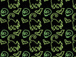 Neon Omens Halloween Vinyl Wrap Pattern~Rwraps Series 914 Digitally Printed Vinyl Wrap~0