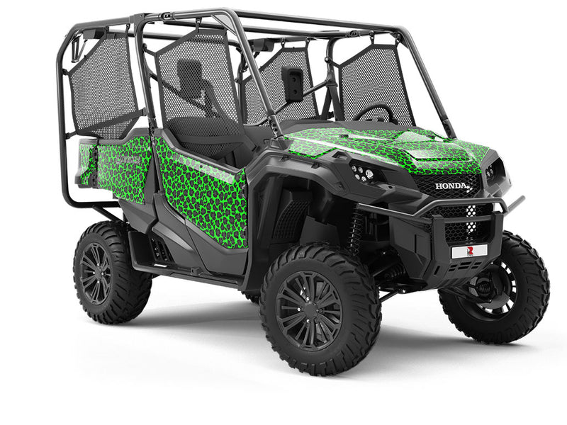 Neon Panther Utility Vehicle Vinyl Wrap