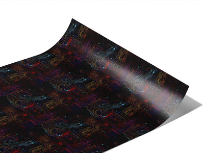 Neon Rainbow Technology Vinyl Wraps~Rwraps Series 914 Digitally Printed Vinyl Wrap~1