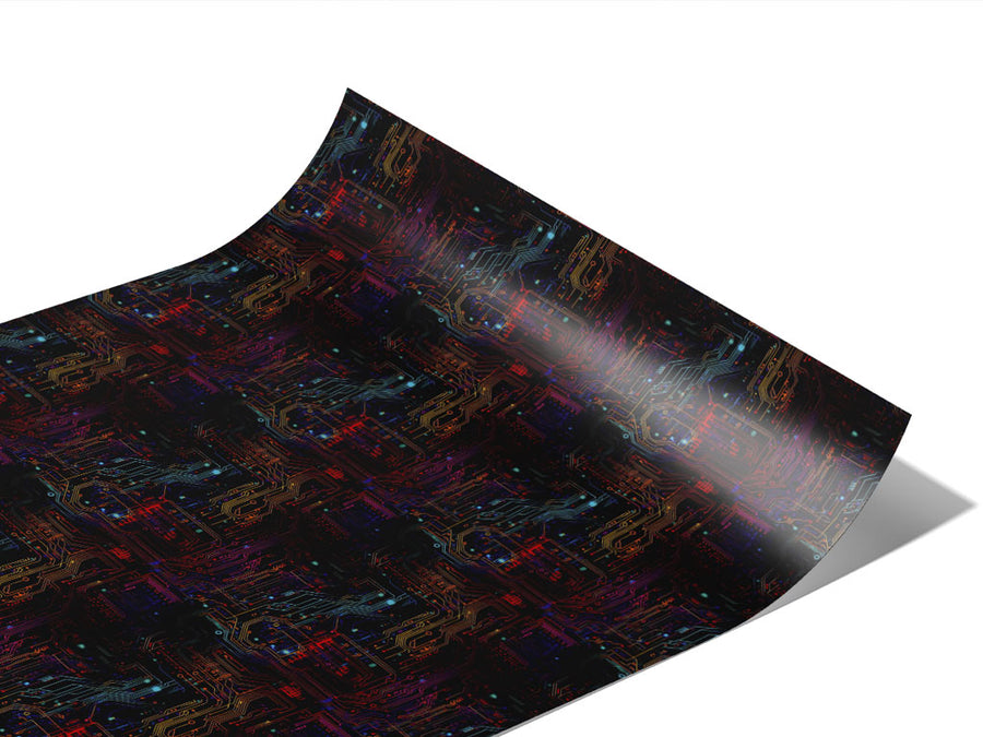 Neon Rainbow Technology Vinyl Wraps~Rwraps Series 914 Digitally Printed Vinyl Wrap~1