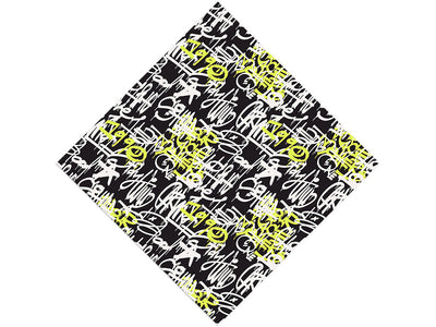 Neon Realness Graffiti Vinyl Wrap Pattern