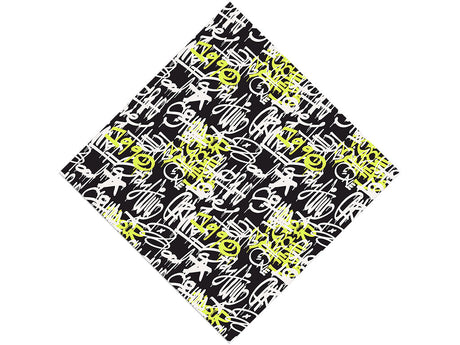 Neon Realness Graffiti Vinyl Wrap Pattern