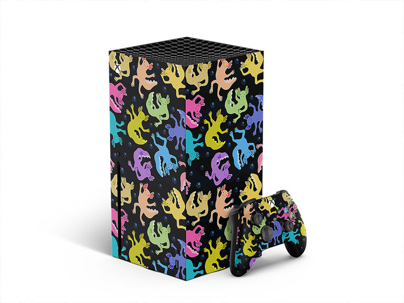 neon salamanders fresh water XBOX DIY Decal
