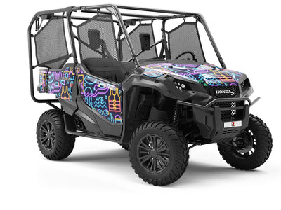 Neon Scuba Sport Utility Vehicle Vinyl Wrap