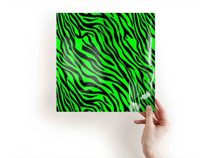 neon tiger animal print Craft Sheets