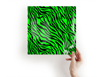 neon tiger animal print Craft Sheets
