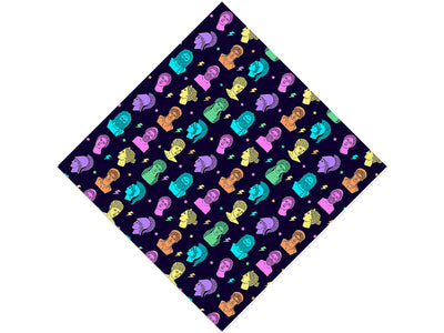 Neon Titans Greco Roman Vinyl Wrap Pattern