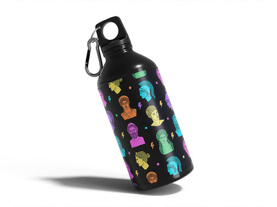 neon titans greco roman Water Bottle DIY Stickers