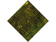Neon Yellow Technology Vinyl Wrap Pattern~Rwraps Series 914 Digitally Printed Vinyl Wrap~0
