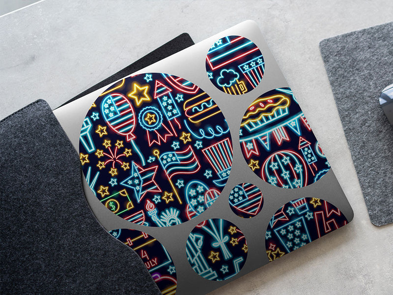neon york  DIY Laptop Stickers