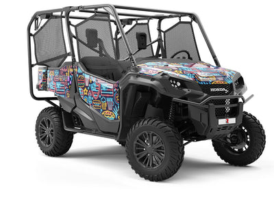 Neon York Americana Utility Vehicle Vinyl Wrap