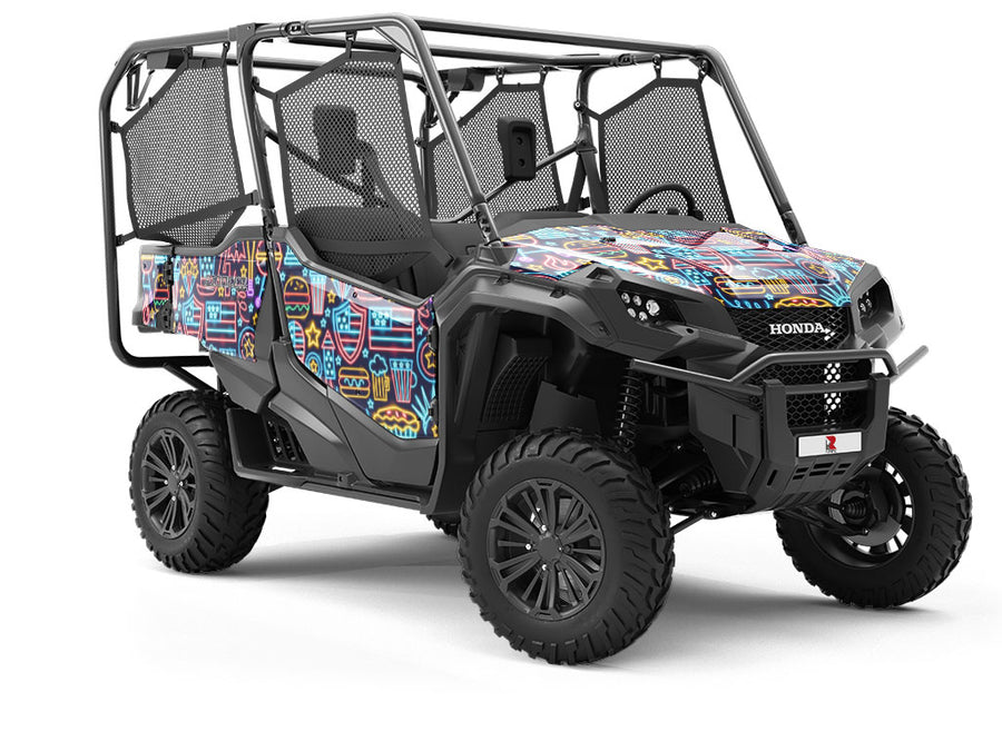 Neon York Americana Utility Vehicle Vinyl Wrap