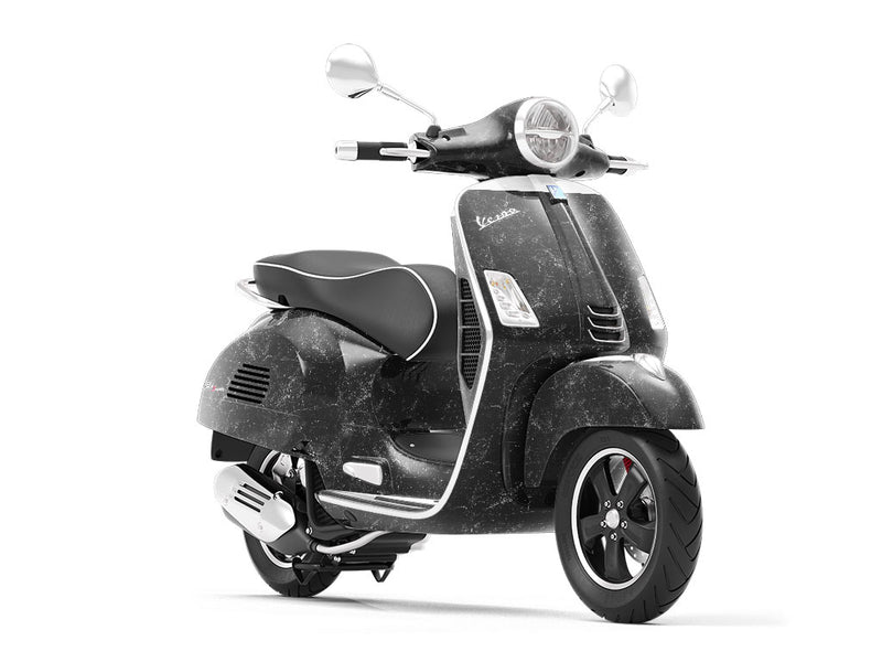 Nero Marquina-Black Marble Vespa Scooter Wrap Film