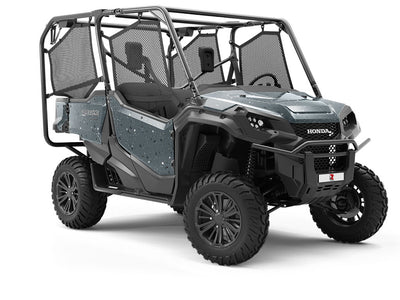 Nero  Terrazzo Utility Vehicle Vinyl Wrap