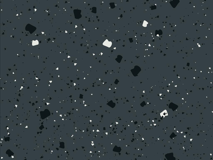 Nero  Terrazzo Vinyl Wrap Pattern~Rwraps Series 914 Digitally Printed Vinyl Wrap~0