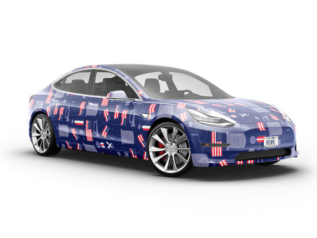 Never Forgotten Americana Vehicle Vinyl Wrap