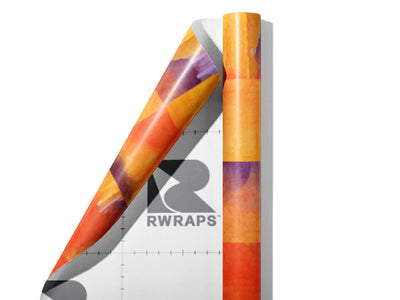 Never Give Up Watercolor Wrap Film Sheets~Rwraps Series 914 Never Give Up Watercolor Scrolled Sheet~3