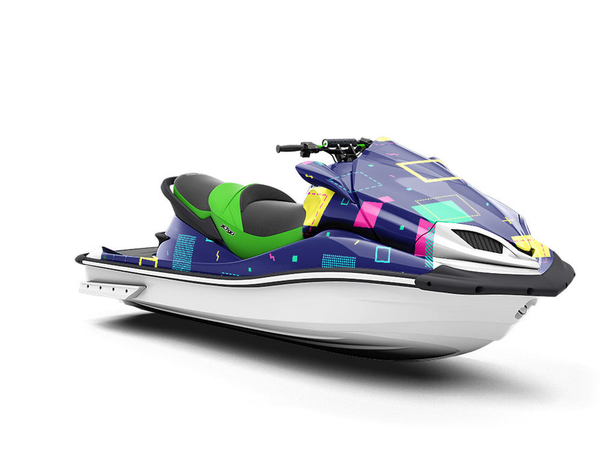New Medium Abstract Jet Ski Vinyl Customized Wrap