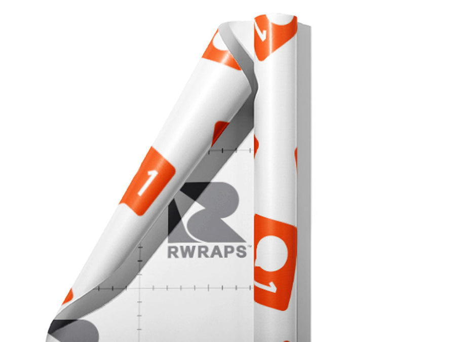 New Message Technology Wrap Film Sheets~Rwraps Series 914 New Message Technology Scrolled Sheet~4