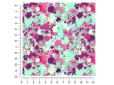 new pleasure paint splatter 1ft x 1ft Craft Sheets