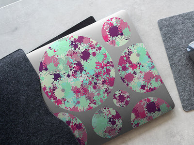 new pleasure paint splatter DIY Laptop Stickers