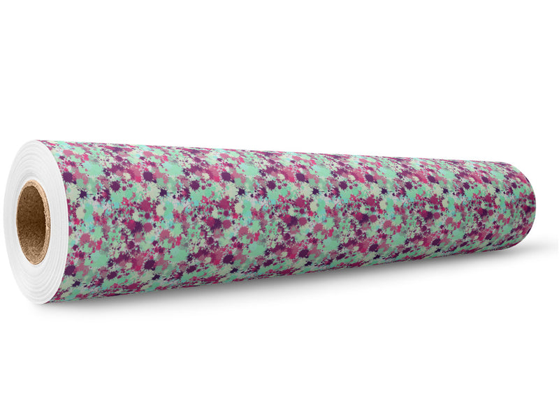 New Pleasure Paint Splatter Wrap Film Wholesale Roll~Rwraps Series 914 Digitally Printed Vinyl Roll~5