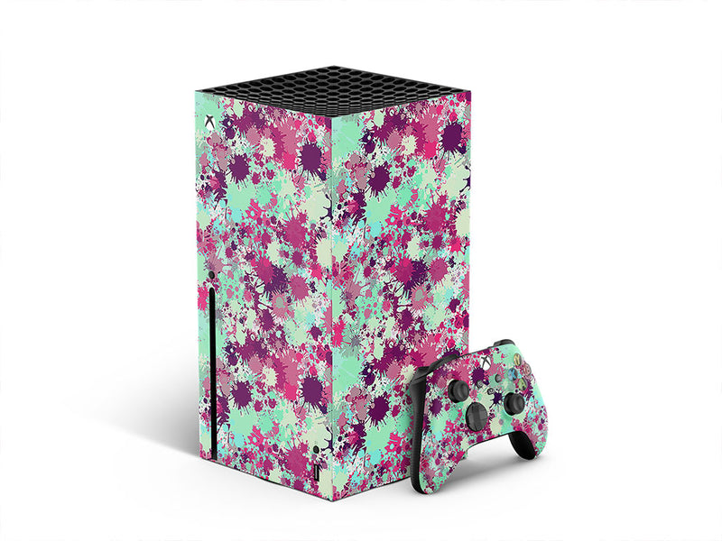 new pleasure paint splatter XBOX DIY Decal