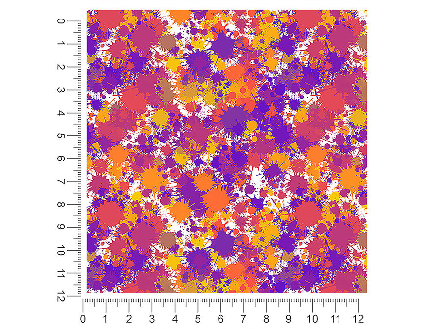 new thing paint splatter 1ft x 1ft Craft Sheets