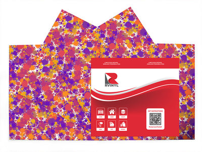 new thing paint splatter Craft Vinyl Sheet Pack