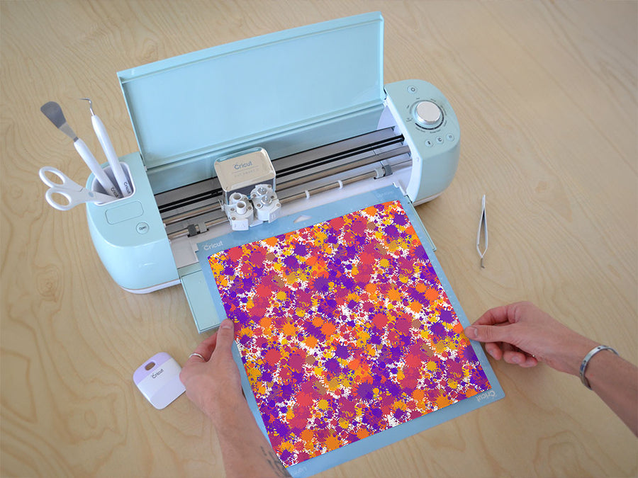 new thing paint splatter Cricut Compatible Vinyl