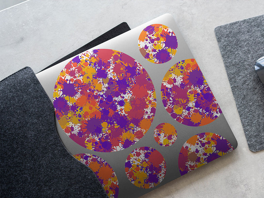 new thing paint splatter DIY Laptop Stickers