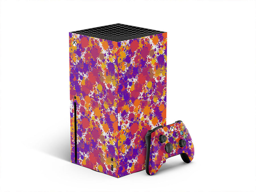 new thing paint splatter XBOX DIY Decal
