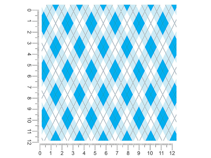 nice and tidy argyle 1ft x 1ft Craft Sheets