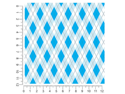 nice and tidy argyle 1ft x 1ft Craft Sheets