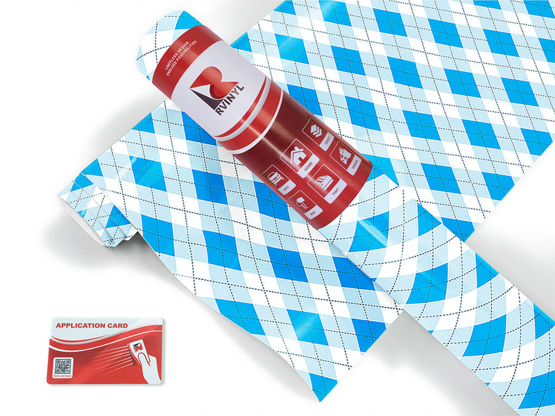 nice and tidy argyle Craft Vinyl Roll