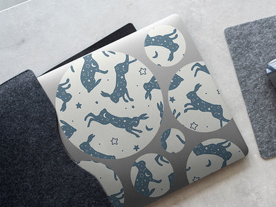 nice hare animal DIY Laptop Stickers