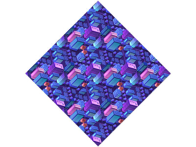 Night Air Cityscape Vinyl Wrap Pattern