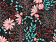 Night Blossoms Floral Vinyl Wrap Pattern~Rwraps Series 914 Digitally Printed Vinyl Wrap~0