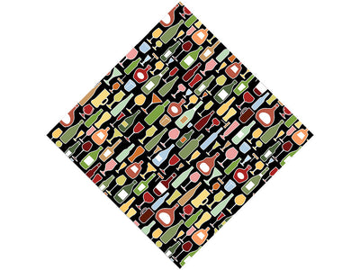 Night Cap Alcohol Vinyl Wrap Pattern
